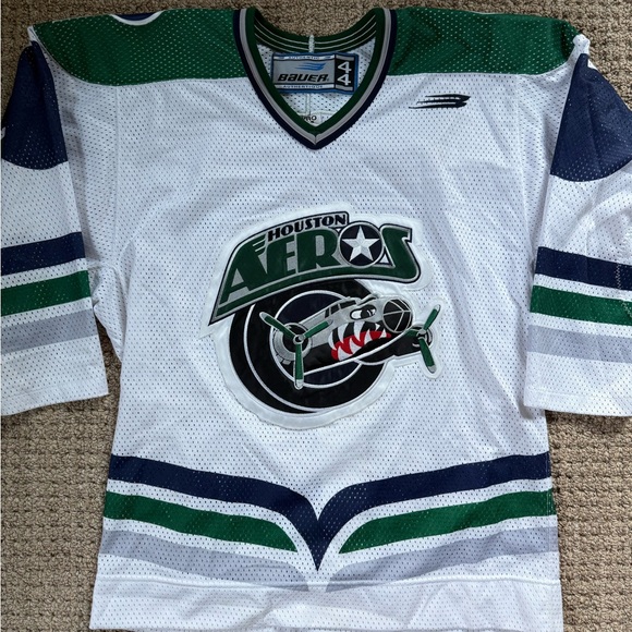 Rare authentic Houston Aeros hockey jersey - Picture 1 of 9